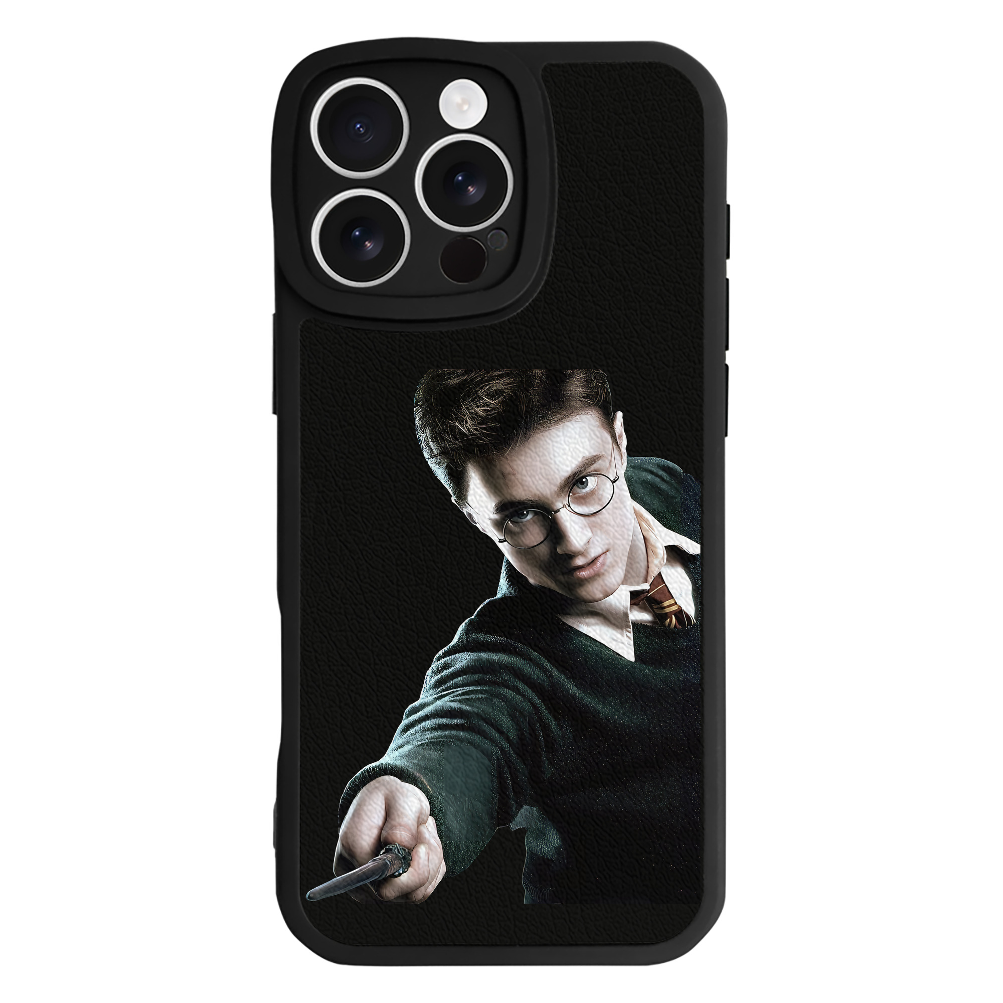 （画像用） Harry Potter ハリー・ポッターシリーズ 【iPhone 16シリーズ対応】シリコンスマホケース（レザー調） 材質：シリコン